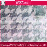 Houndstooth Sequin Embroidery Fabric for Lady Dress Garment thumbnail-1