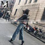 Spring Slim Fit Fashion Women Jacket Lamb Leather Jacket thumbnail-4