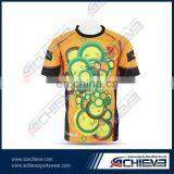 100% Polyester Custom Rugby Jersey Full Sublimation Rugby Shirt Sport Polo Shirt Womens Rugby Wear thumbnail-2