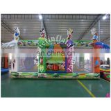 Full artwork Inflatable Mickey Funland for indoor or outdoor jumping