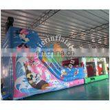 2017 Aier Hot Sale Advertising Strong Colored Inflatable Slide thumbnail-2