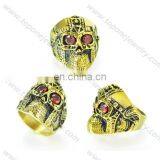 2017 wholesale Halloween gift stainless steel skull ring