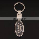 Oval Rotating Metal Keychain Custom Logo Keychain thumbnail-1