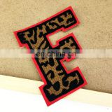 China custom 3D embroidery patch, wholesale chenille patch embroidery