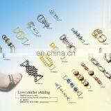 Custom Made Cheap Ladies Decorative Metal Gunmetal Shoes Buckle thumbnail-2