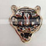Hot Sell Animal Tiger Gold Color Metal Garment Accessories Belt Buckle Sew on or Pin on or Nail on Clothing Bags or Shoes thumbnail-1