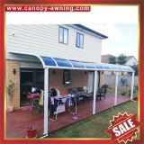 pc polycarbonate aluminum aluminium metal pc outdoor porch gazebo patio canopy canopies cover awning shelter for sale