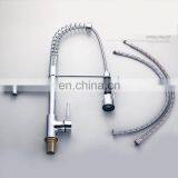 Stainless Steel Single Handle Pull Out Kitchen Sink Faucet thumbnail-2