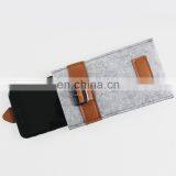 Colorful Felt Logo Customized Felt Mobile Phone Bag thumbnail-3