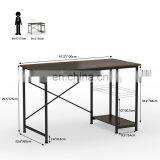 Factory Cheap Price Home Office Writing Desk Computer Desk Table With Shelf thumbnail-4