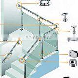 Hot Selling 180 Degree Sliding Glass Clamp Balustrade Handrail Clamp Ss304 Stainless Steel thumbnail-6