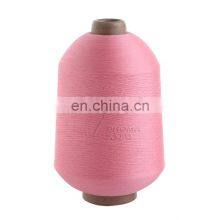 75D/2WE Polyester Stretch Yarn for Woven Ribbons With 600 Stock Colors