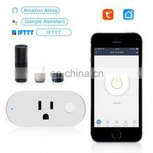 Tuya Smart Socket WiFi Switch Timing Plug Voice Control Socket US Standard Socket With Battery Detection thumbnail-2