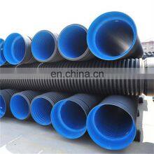 Pe Pipes With Holes Double Wall Irrigation Hdpe Double-wall Corrugated Pipe thumbnail-1