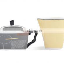 Luxury Amry Green Ceramic Coffee Mug Tea Cup Dinner Plate Ceramic Vase Cup Porcelain Tableware Set thumbnail-3