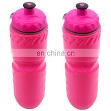 Non-Toxic Pink Color Plastic Sports Water Bottle thumbnail-1
