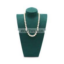 Factory Wholesale Custom Dark Green Jewelry Display Necklace Stand thumbnail-1