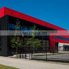 Prefabricated Steel Structure Two Story Building Design Parking Metal Workshop thumbnail-2