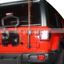 Antenna Mount Flagpole HolderTailgate Hinge Mount Single Flag For Jeep Wrangler JK JL thumbnail-3