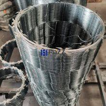 High Security Galvanized Razor Wire Cbt-60 45cm Diameter Galvanized Concertina Barb thumbnail-4