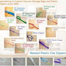 Waterproof, Airproof Concavo Convex Slider Zipper, Flange Zip Seal, Bone Zipper, Rubber Seal, Airtight Zipper thumbnail-5