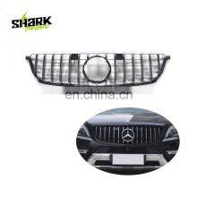 For Mercedes Benz W166 Chrome/gloss Black Ml-Class 2012-2014 W166 GT Front Grille thumbnail-1