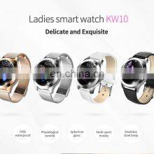 Ip68 Waterproof Smart Watch Women Lovely Bracelet Heart Rate Monitor Sleep Monitoring Kw10 Smartwatch For Ios Android thumbnail-3