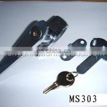 MS303 ZDC Chrome Plated Zinc Alloy Cabinet Handle Locks thumbnail-4