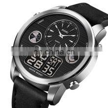 1653 Skmei High Quality Logo Brand Custom Wrist Watch Men Sport Military Watch Compass Dual Time Hour thumbnail-5