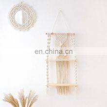 Hot Sale Macrame Shelves For Bedroom & Plant Boho Home Decor thumbnail-3