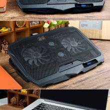 Portable Desktop Universal Holder Foldable 4 Fans USB Gaming Laptop Cooling Stand for Notebook Folding Cooler thumbnail-5
