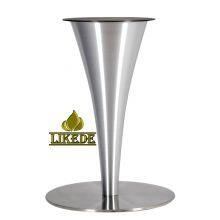 New Modern Black Heavy Iron Round Glass Coffee Table With Stylish Metal Base Furniture Legs