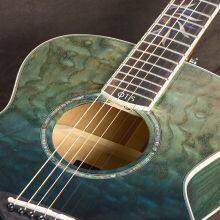 Musical Instrument Factory 36 Inch 6 Strings Guitars Solid Top Wood Acoustic Guitar AM-blue thumbnail-5