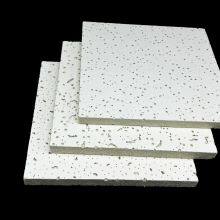 Fine Fissured Acoustic Mineral Fiber Ceiling 8mm Thickness Light Weight Ceiling Tile for Warehouse thumbnail-3