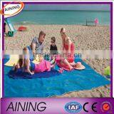 HDPE Blue Color Beach Mat