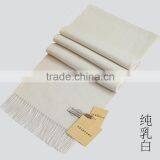 Wholesale Top Quality Unisex Woman Man Plain Pure 100% Wool Scarf thumbnail-6