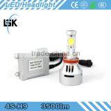 LANSEKO Powerful OEM 4s Led Headlight 12v 24v 35w h9 Waterproof Led Headlamp for All Cars thumbnail-1