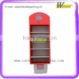 Supermarket Promotion Floor Toys Stand Paper Layer Display