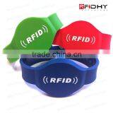 Printed Silicone Wristbands Tag RFID Wristbands for Amusement Parks thumbnail-3