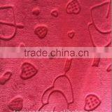 100% Polyester Micro Soft Cutted Flannel Fleece Fabric thumbnail-1