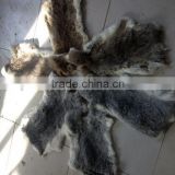 Natural color Thick and Warm 100% Real Rabbit Skin