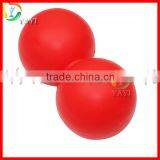 Solid Rubber Double Lacrosse Ball Peanut Massage Ball Quality Choice thumbnail-3