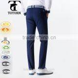 New Mans Fashion High Quality Casual Dress Plain Solid Color Quick Dry Cotton Green Man Long Pants Mens Slim Fit Trousers Quality Choice thumbnail-3