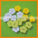 Flower Shape 2 Holes Button