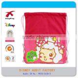 Cartoon Style Mesh Cinch Bags Canvas Beach Bag for Kids