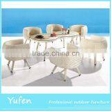 China Unique Wicker Bar Table Rattan Bistro Chair