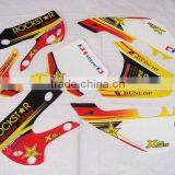 KLX110 fashion motorcycle tank stickers design