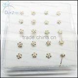 Silver Unique Nose Piercing Jewelry thumbnail-1