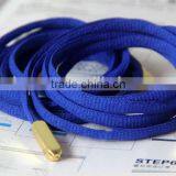 Wholesale Brass Shoelace Tips/shoelace Metal Tips / Golden Aglet Engrave With Logo for Shoelace