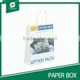 MORE POPULAR CHRISTMAS PAPER BAG WITH LOGO PRINT thumbnail-1